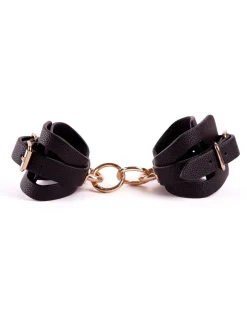 Signature Faux Leather Handcuffs