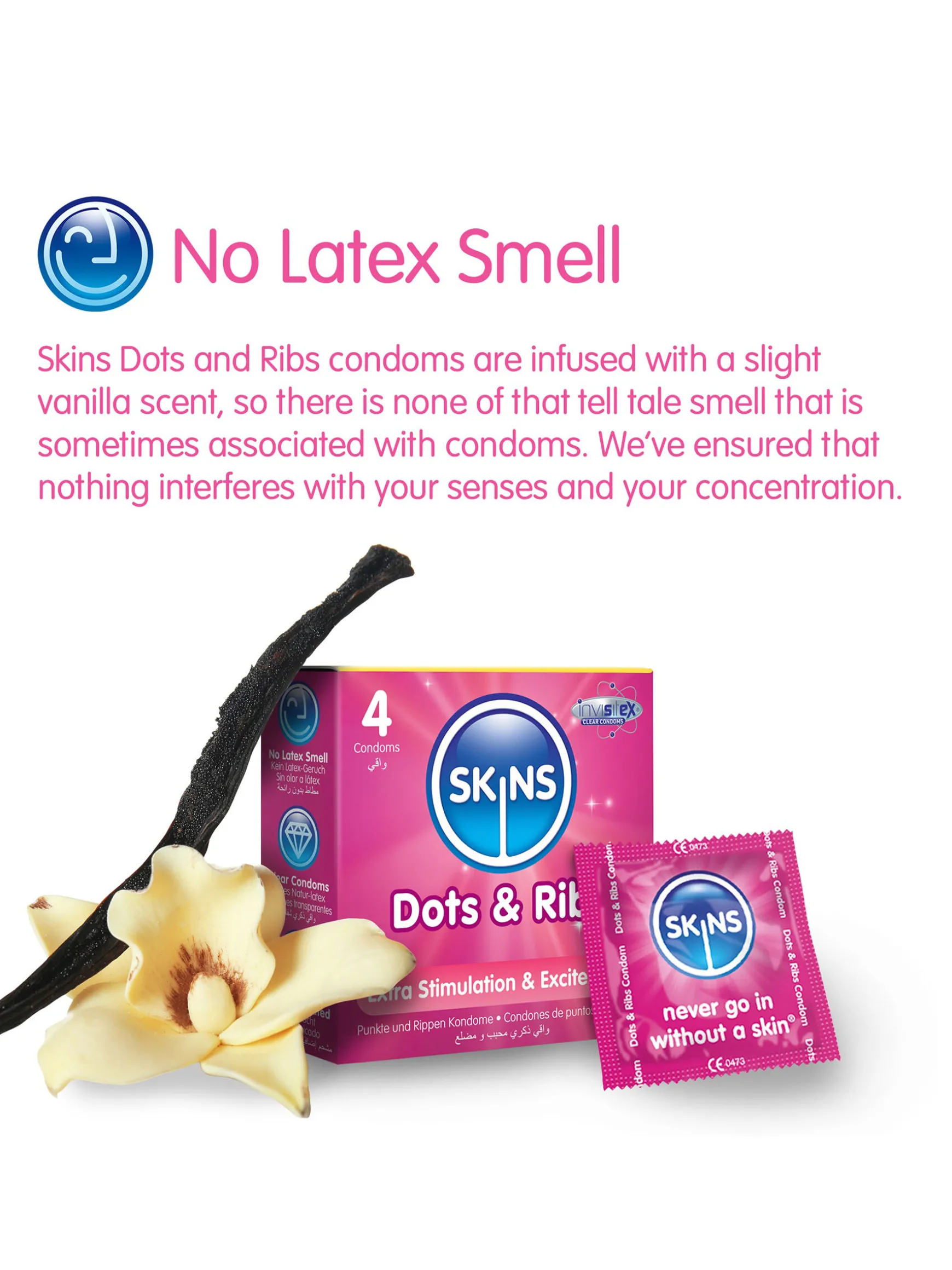 Skins Condoms Dots & Ribs 16 Pack