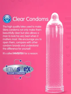 Skins Condoms Dots & Ribs 16 Pack