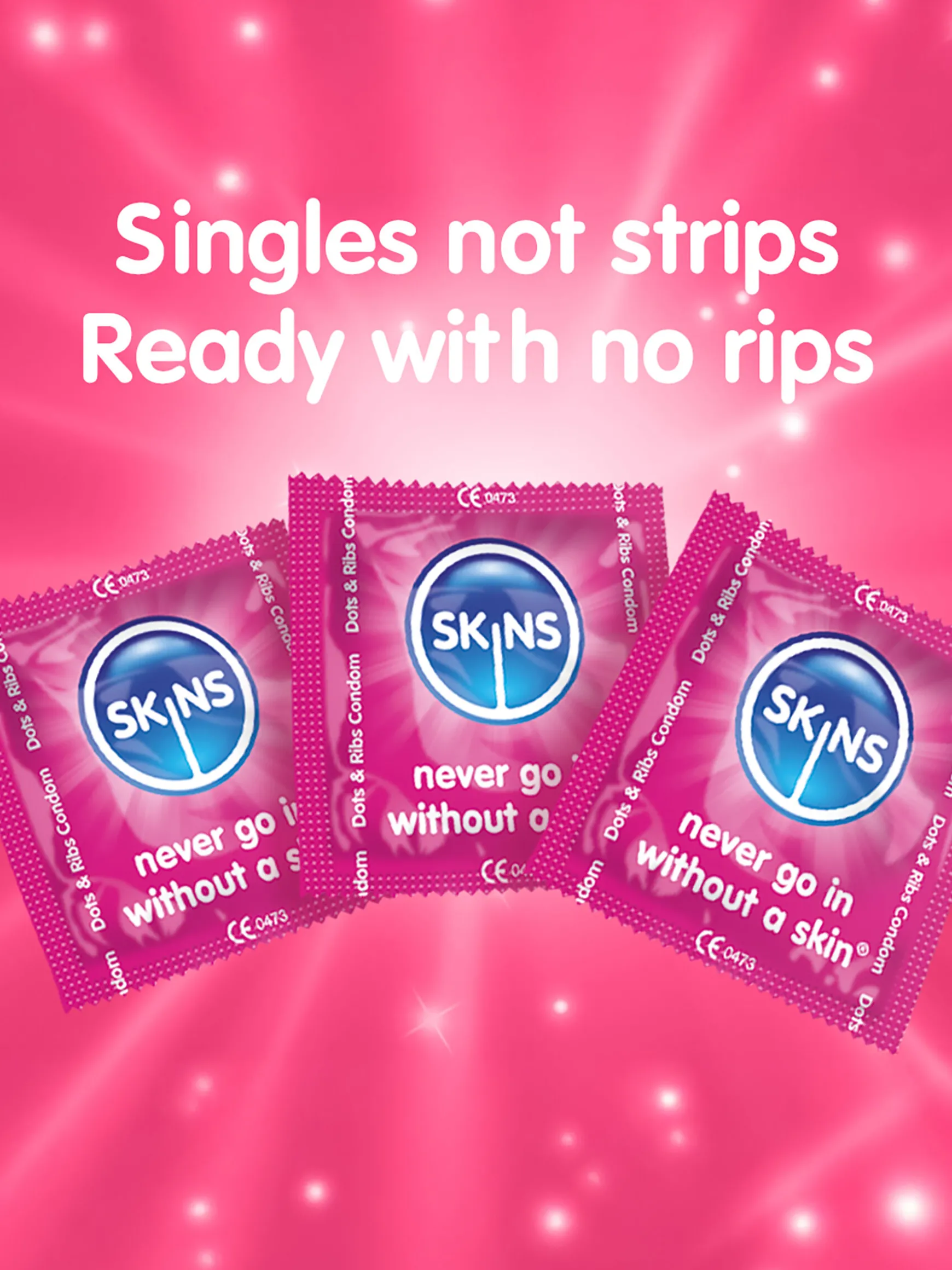 Skins Condoms Dots & Ribs 16 Pack