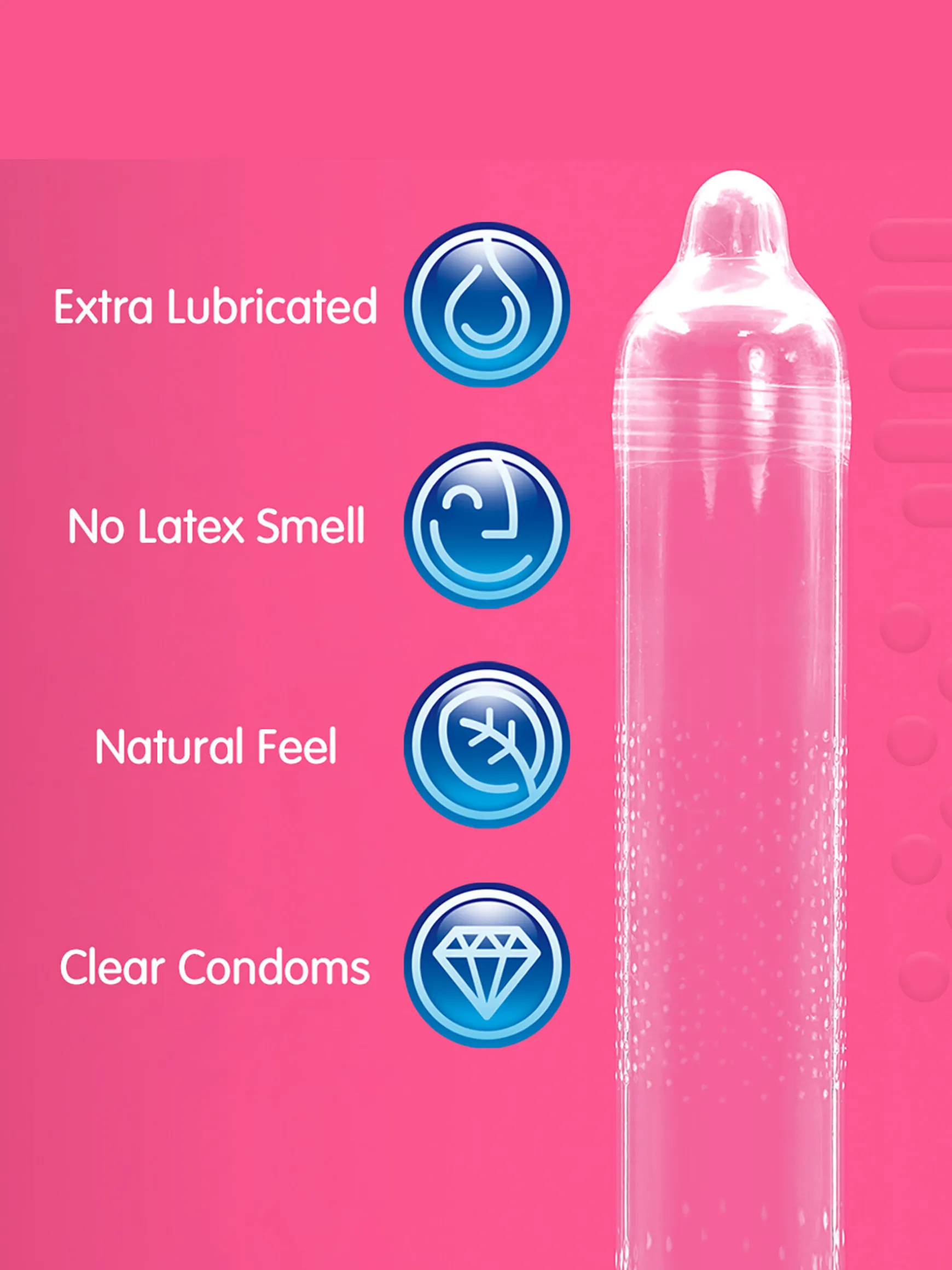 Skins Condoms Dots & Ribs 16 Pack