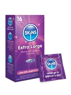 Skins Condoms Extra Large 16 Pack