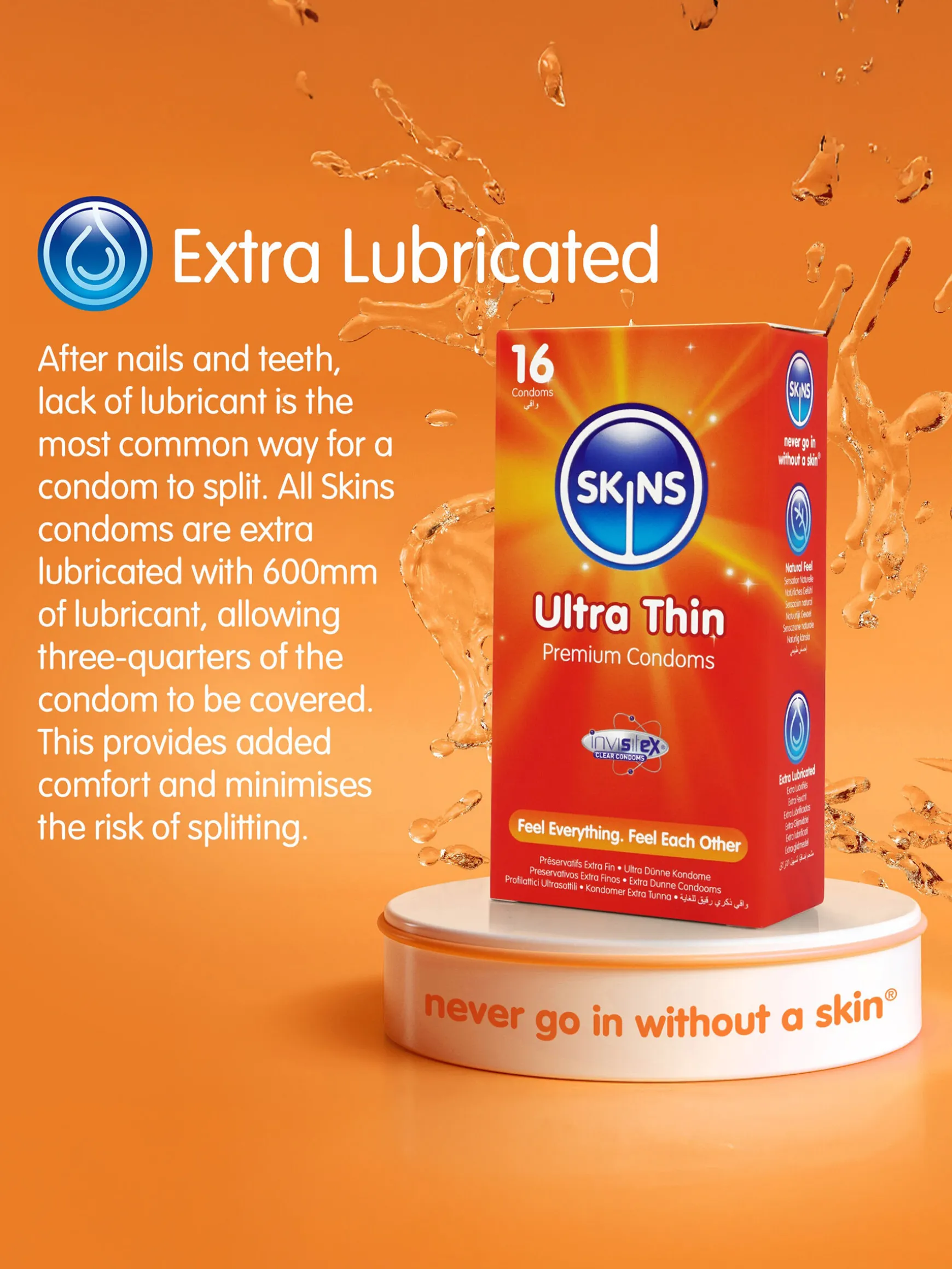 Skins Condoms Ultra Thin 16 Pack