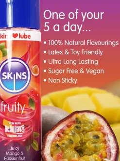 Skins Passion Fruit and Mango Flavoured Lube - 130ml