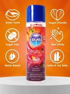 Skins Passion Fruit and Mango Flavoured Lube - 130ml