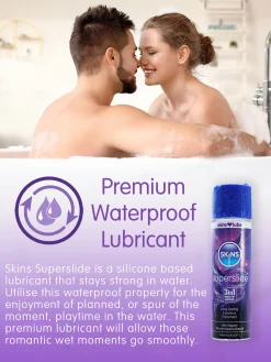 Skins Superslide Silicone-Based Lubricant - 130ml