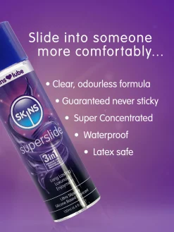 Skins Superslide Silicone-Based Lubricant - 130ml