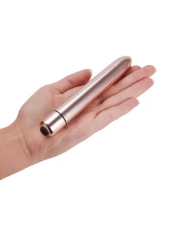 Slender Curved Tip Waterproof Vibrator