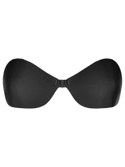 Stick On Backless & Strapless Bra - Black