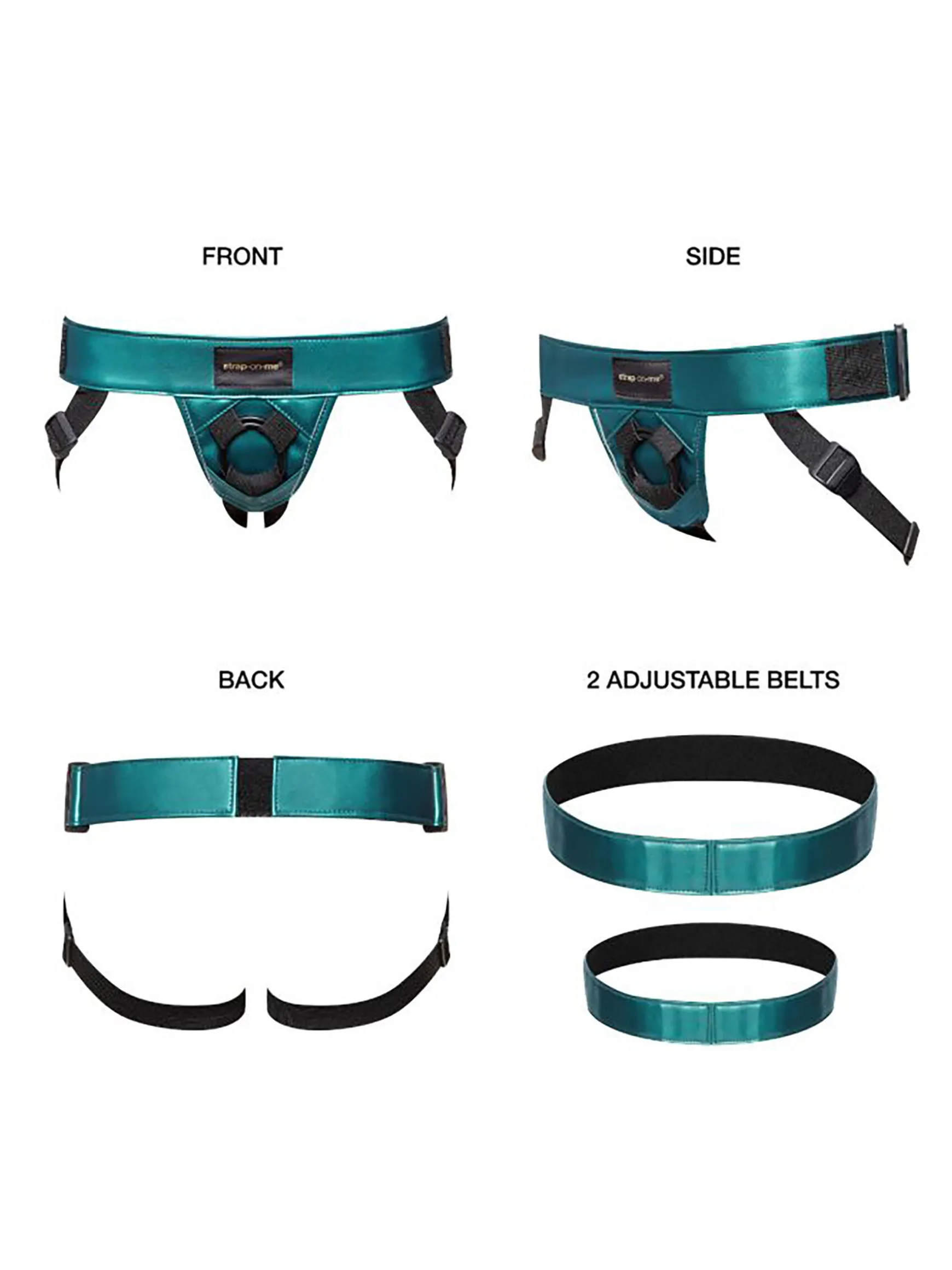 Strap On Me Curious Harness Green