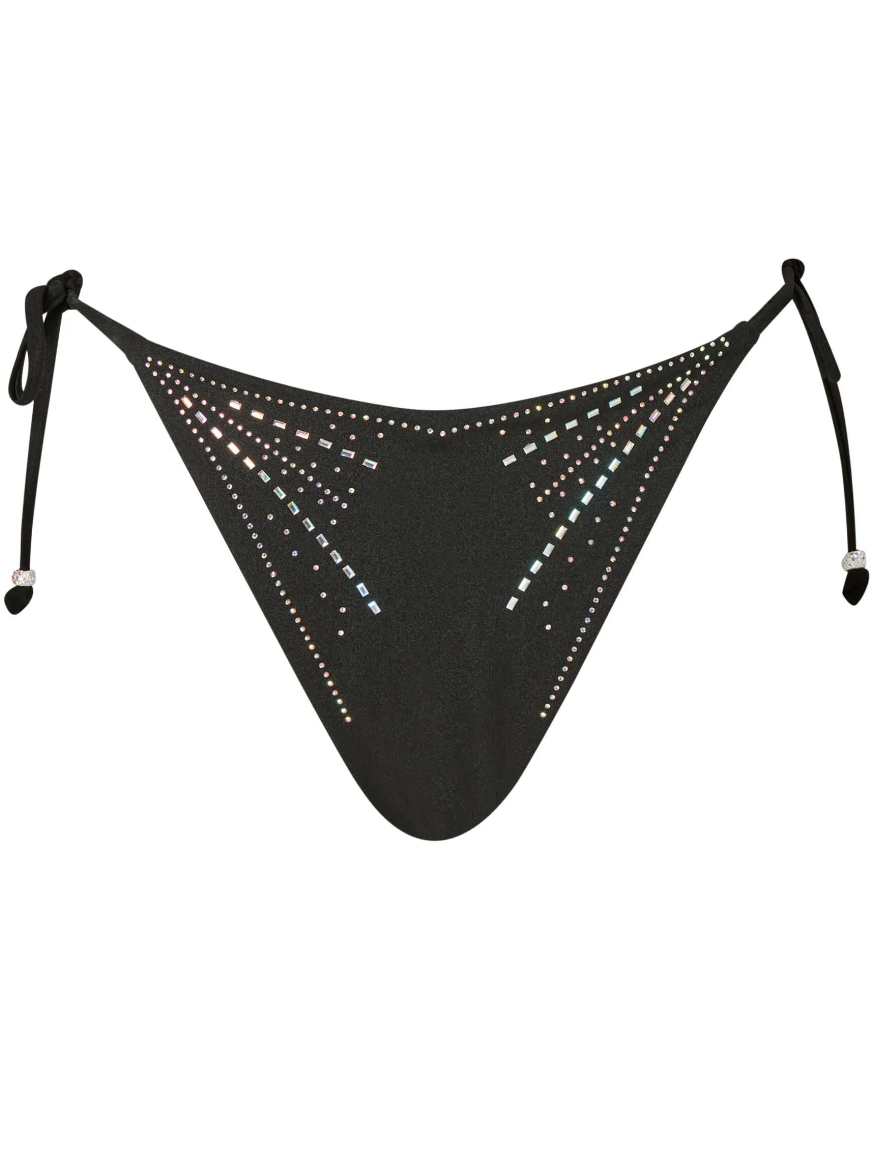 Summer Siren Tie Side Bikini Brazilian - Black