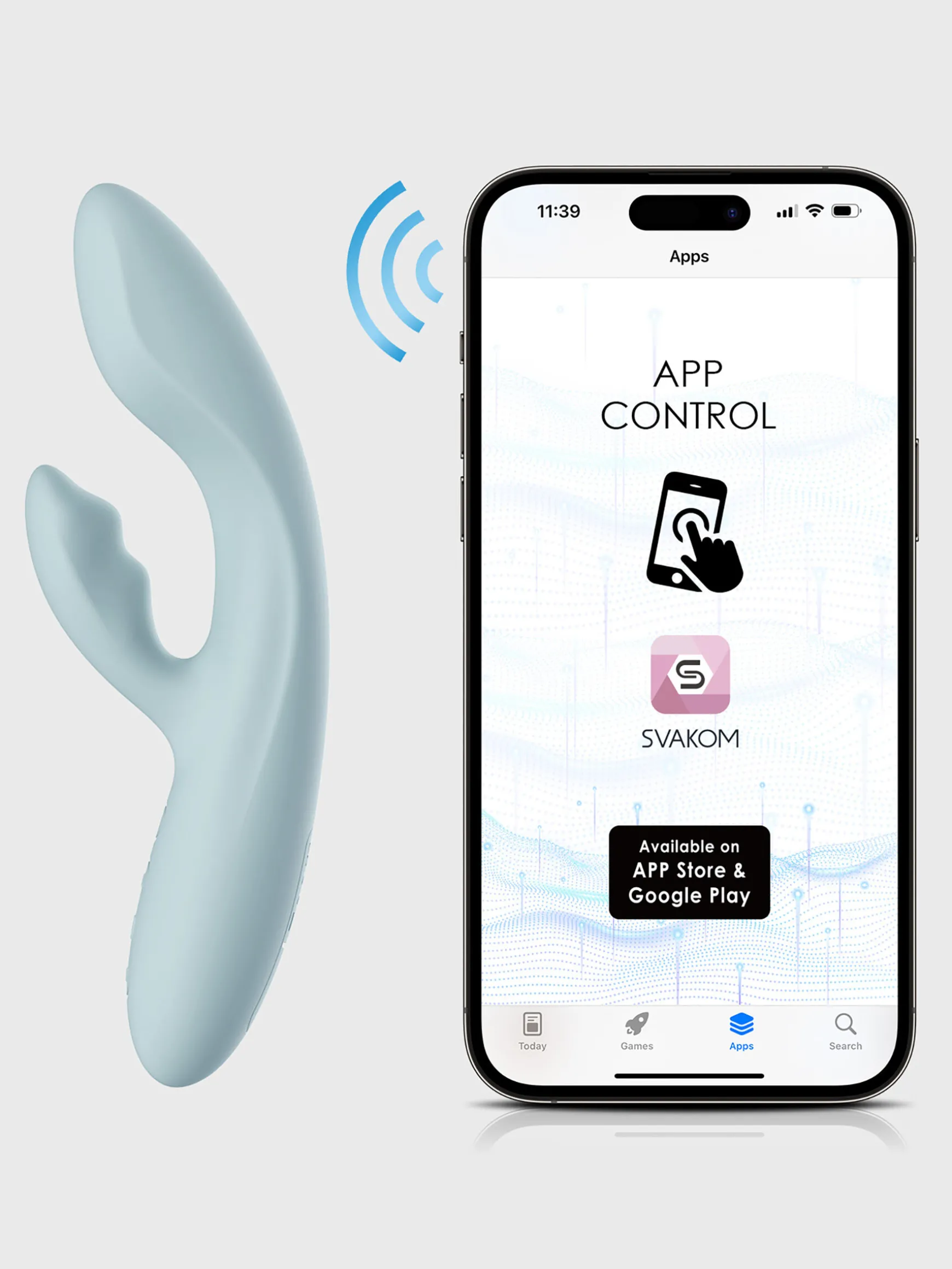 Svakom Chika Interactive Heated Rabbit Vibrator