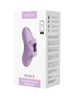 Svakom Echo 2 App-controlled Flexible Heated Finger Vibrator