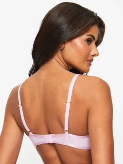 Sweet Cherry Non Padded Balcony Bra - Mid Pink