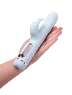 Swivelling Rampant Rabbit Silicone G-Spot Vibrator