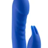 Swivelling Rippled Silicone Rabbit G-Spot Vibrator