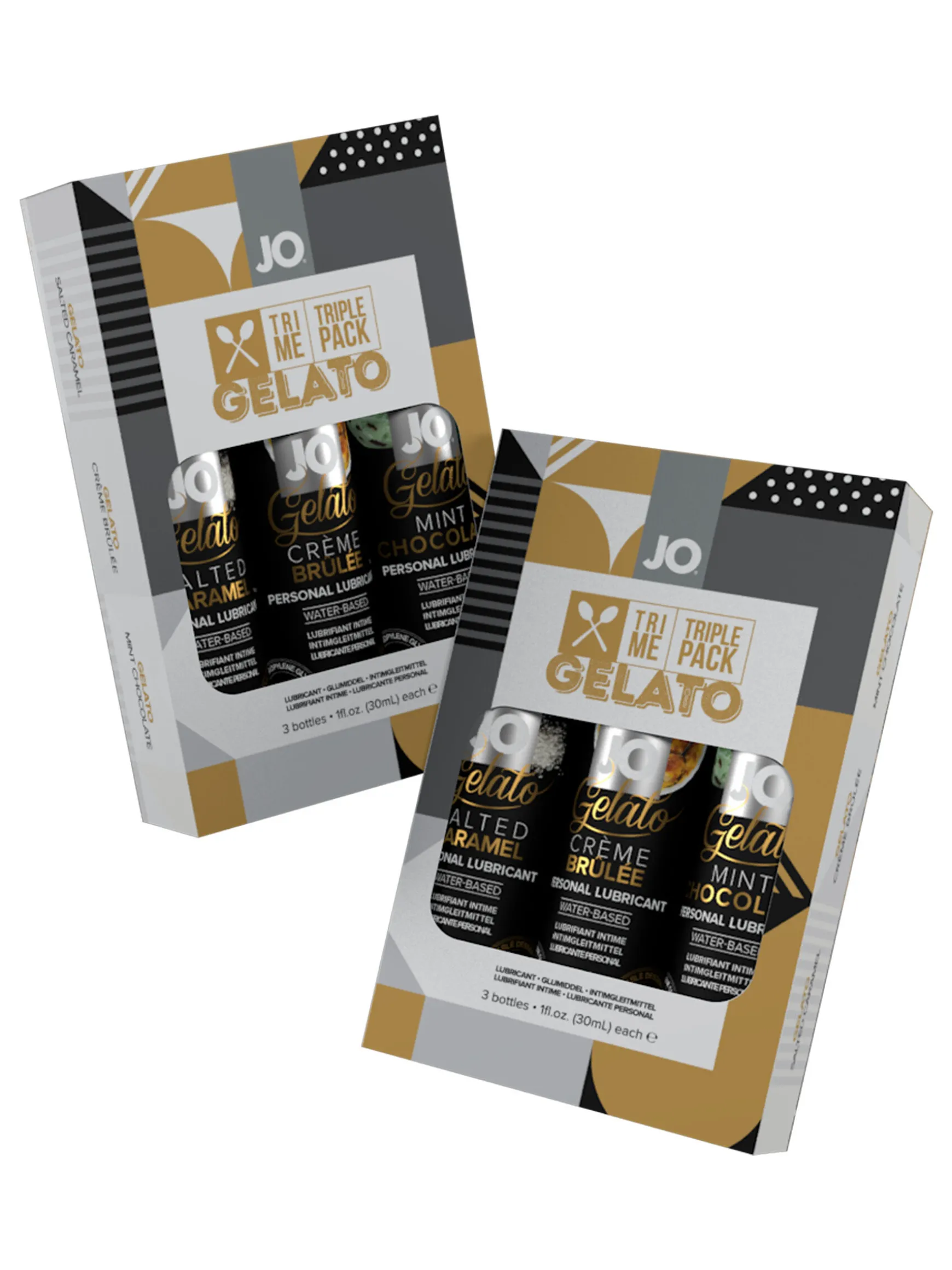 System Jo Gelato Flavoured Lubricant Triple Pack 3 x 30ml Set