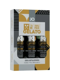 System Jo Gelato Flavoured Lubricant Triple Pack 3 x 30ml Set