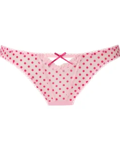 Tease & Trouble Brazilian Knickers - Pale Pink