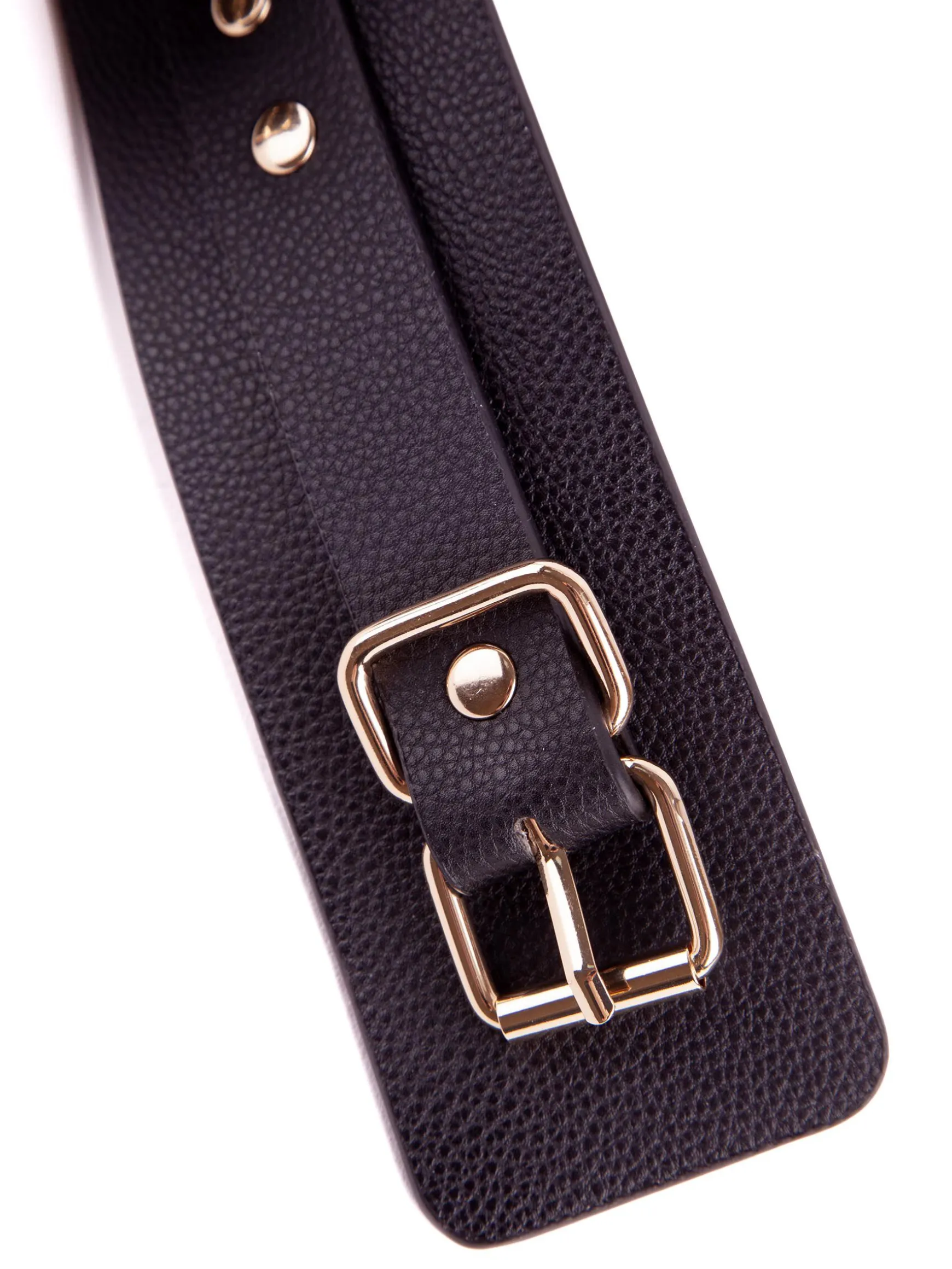 Thigh To Wrist PU Cuffs Bondage Restraint