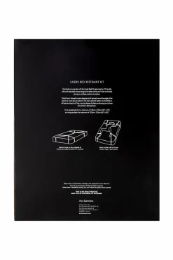Under Bed PU Adjustable 10 Piece Restraint Kit