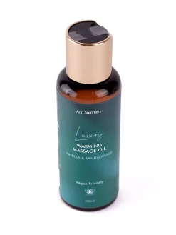 Vanilla & Sandalwood Luxury Warming Massage Oil 100ml