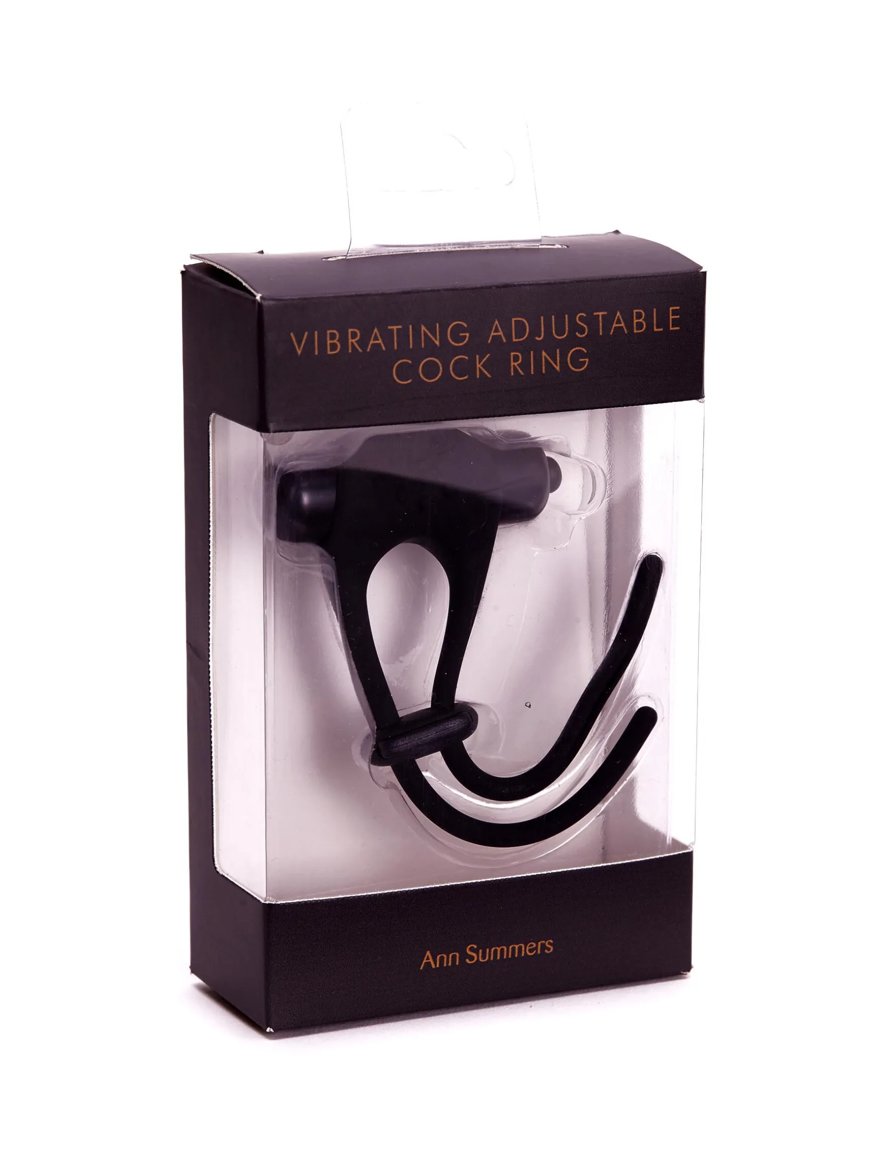 Vibrating Adjustable Silicone Cock Ring with Removable Bullet