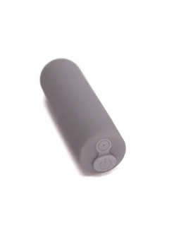 Vibrating Silicone Cock Ring with Removable Bullet