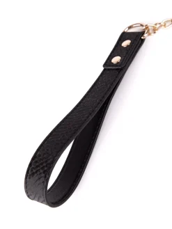 Viper Faux Snake Leather Collar & Lead