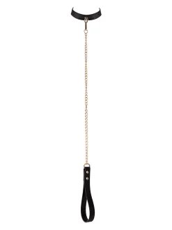 Viper Faux Snake Leather Collar & Lead