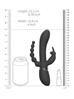 Vive Rini Pulse Wave Triple Rabbit Vibrator