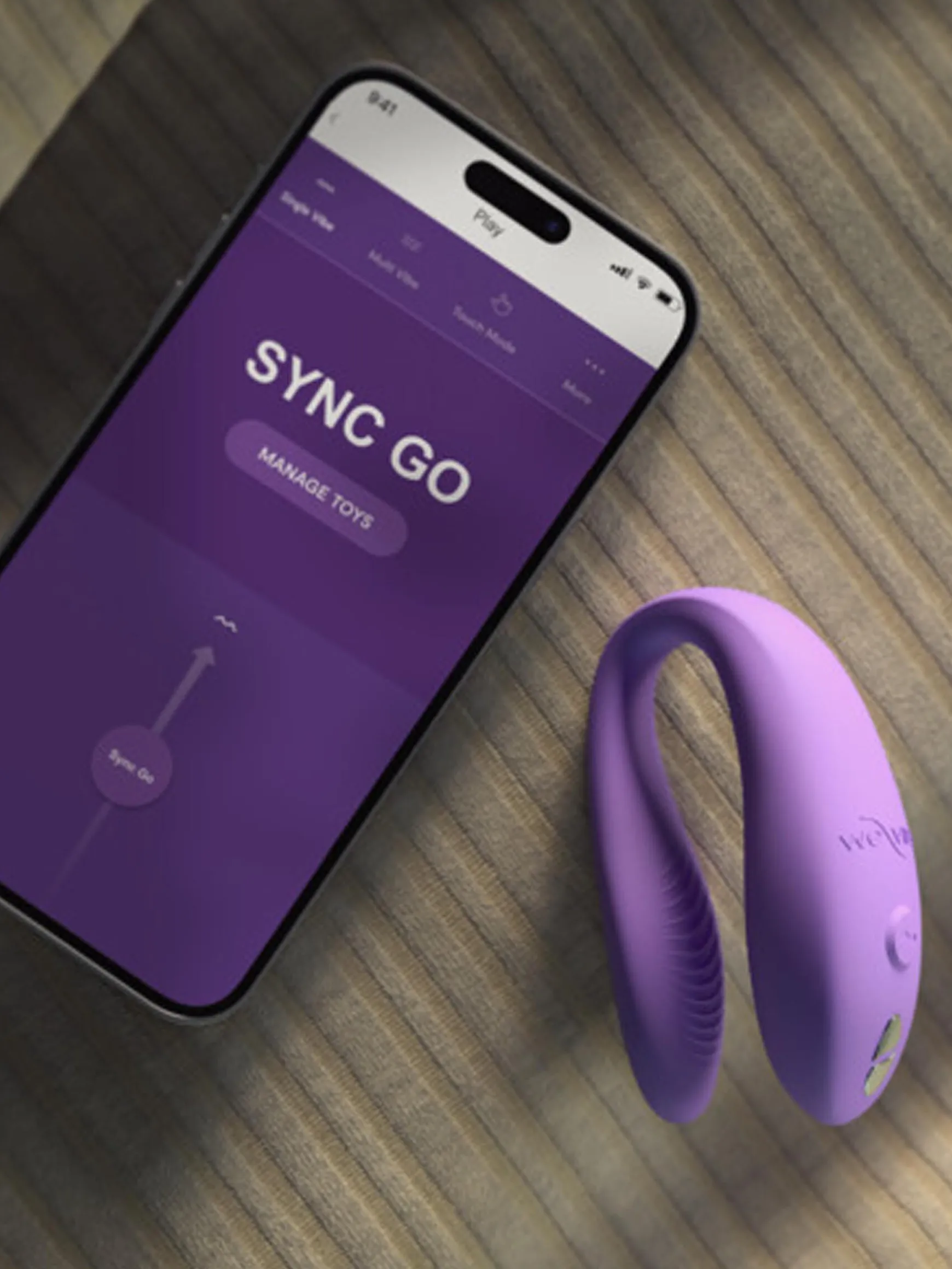 We-Vibe Sync Go Remote Vibrator