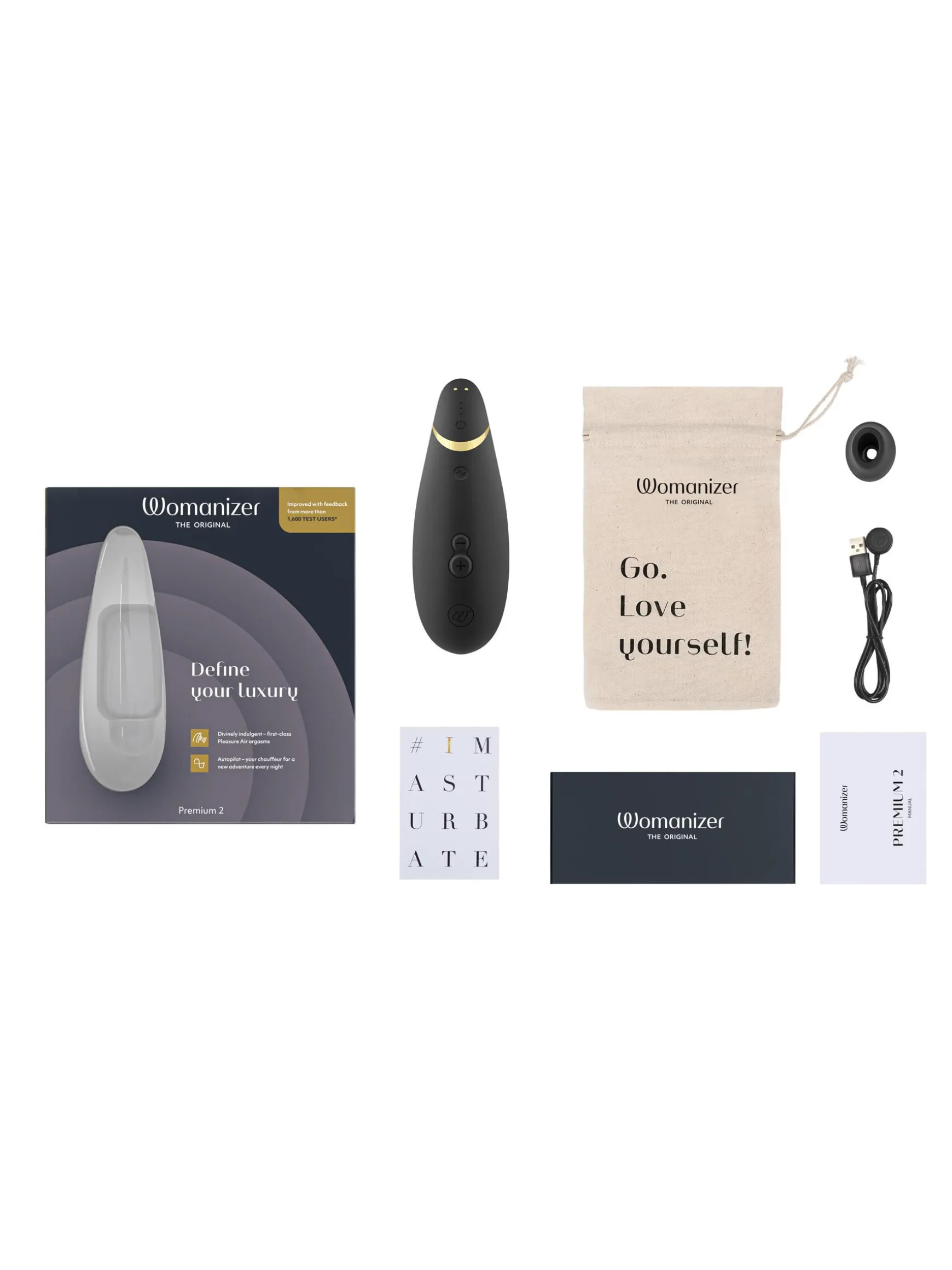 Womanizer Premium 2 Suction Clitoral Stimulator