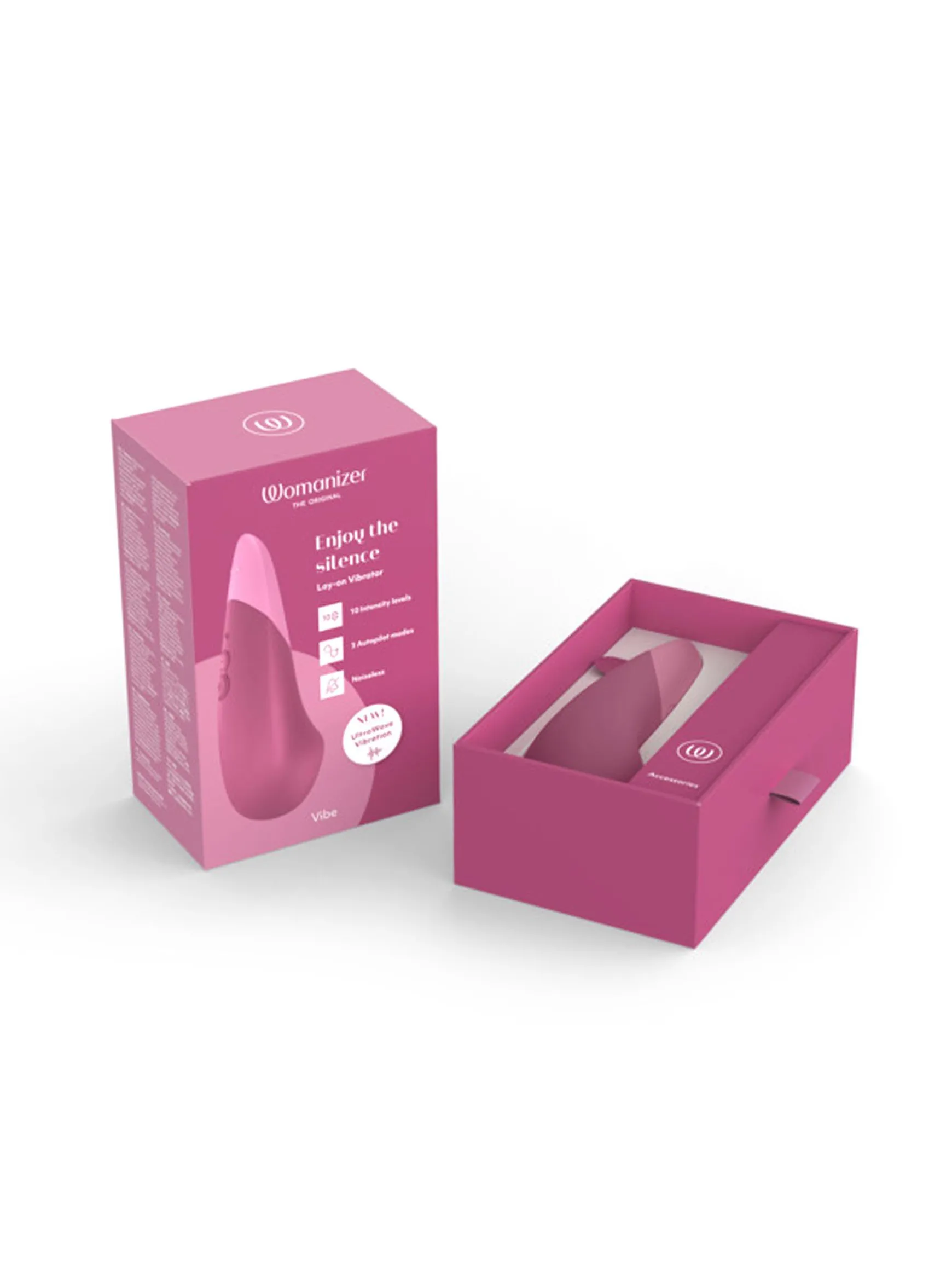 Womanizer Vibe Noiseless Clitoral Vibrator