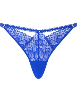Yours Truly Thong - Cobalt